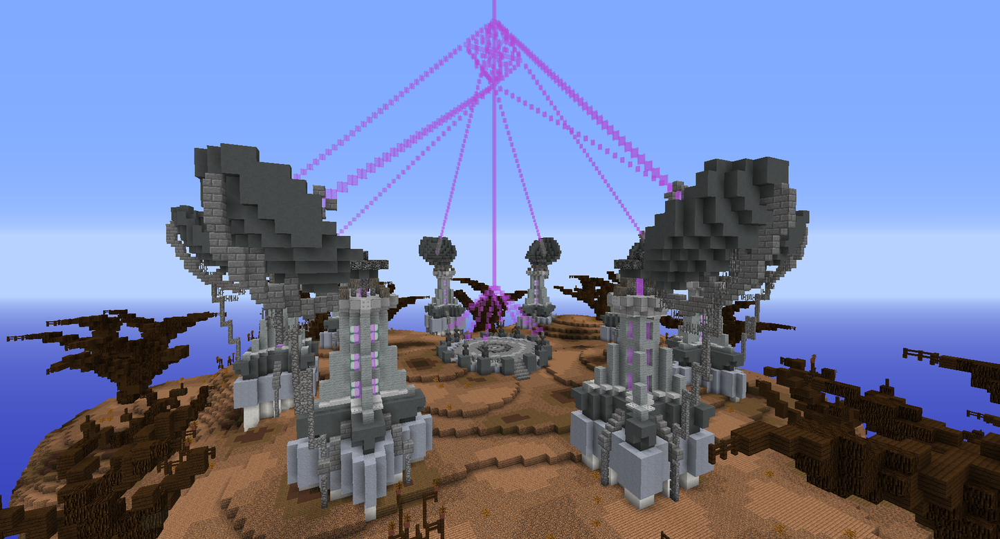 Futuristic Purple End Island [200x200]