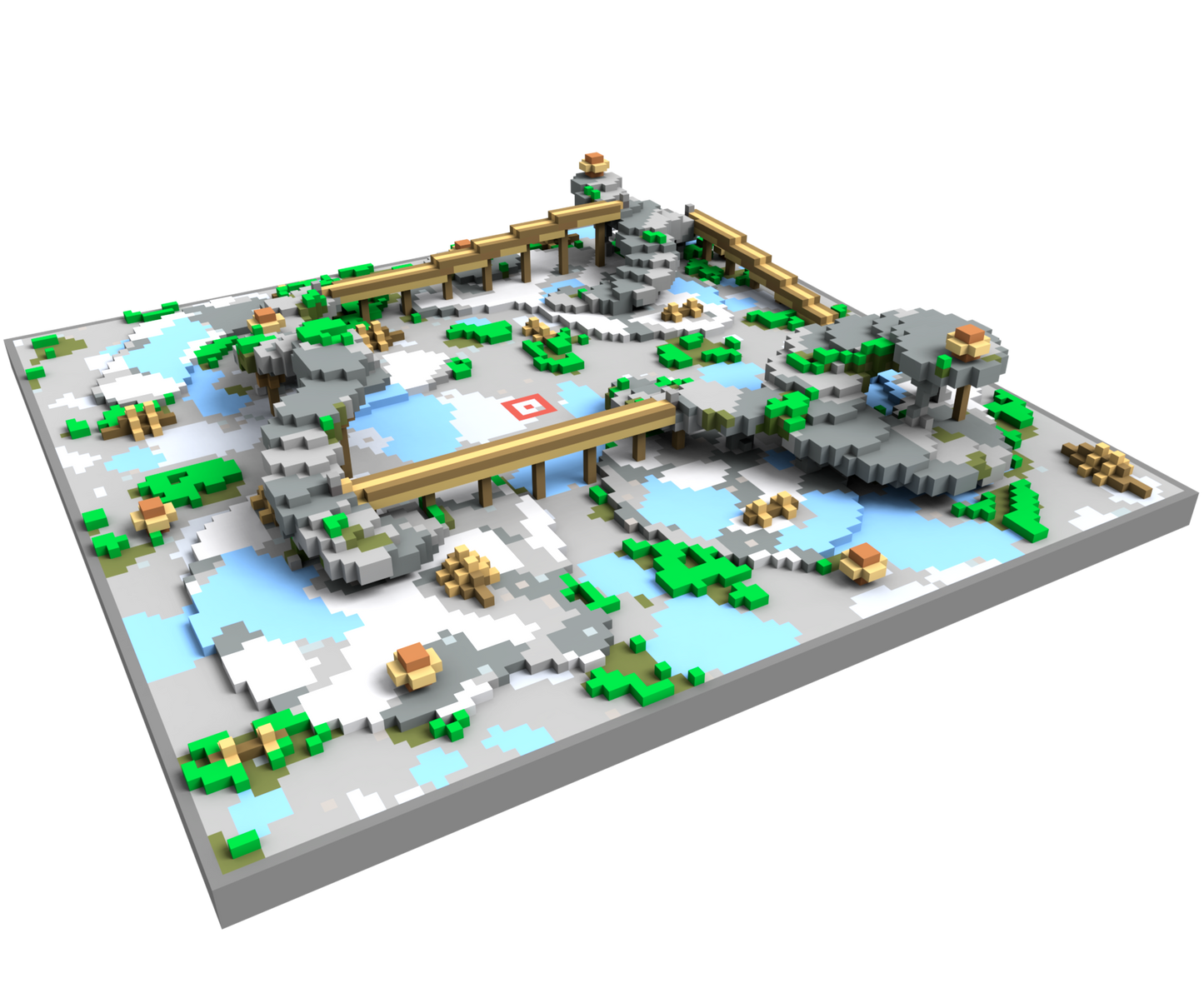 Mossy Crystal Cave KOTH [100x100]
