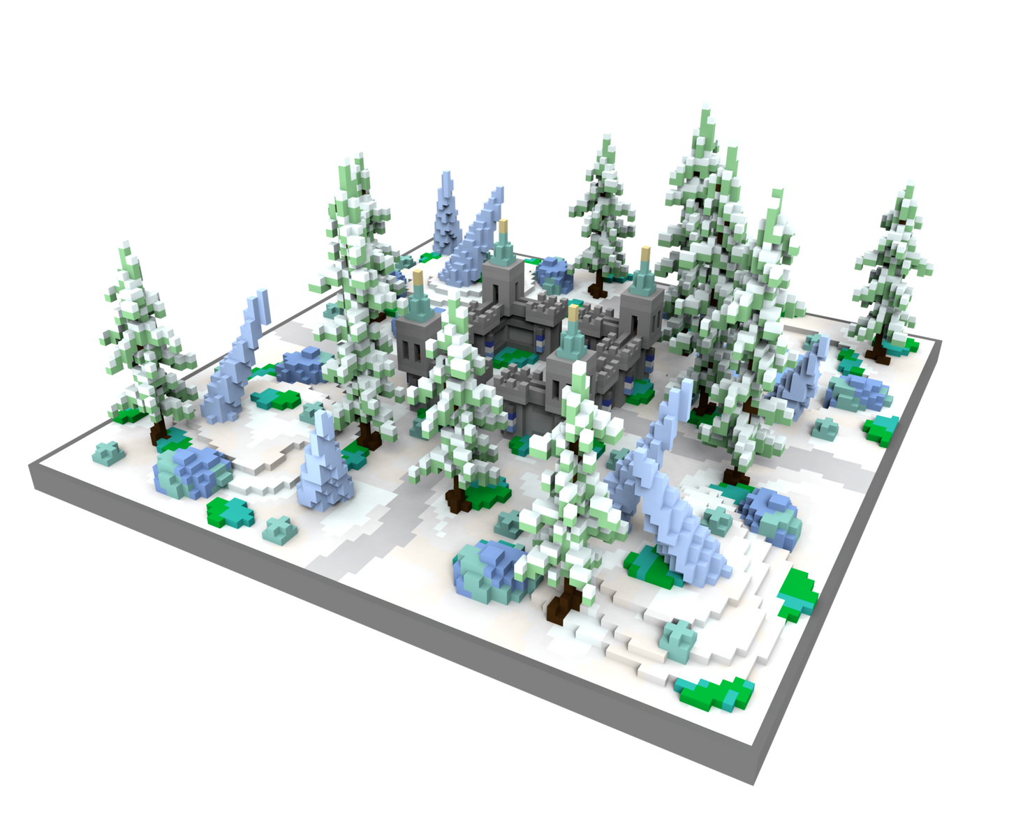 Snowy Tundra Kingdom KOTH [100x100]