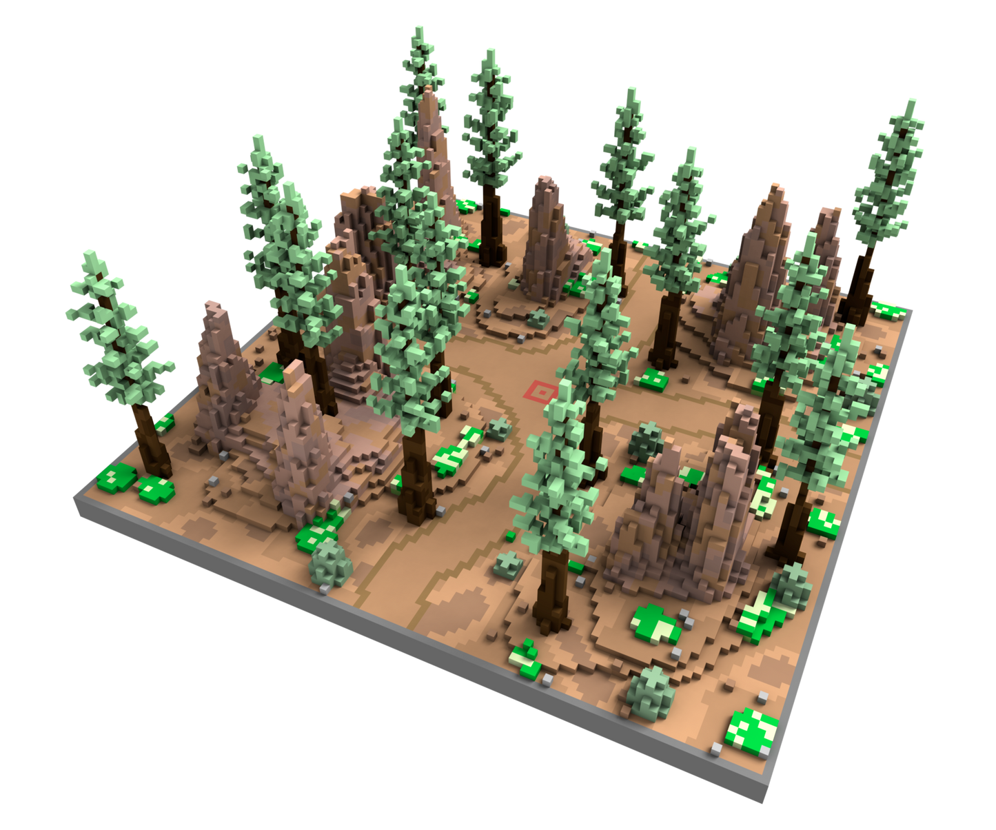 Taiga Forest KOTH [100x100]